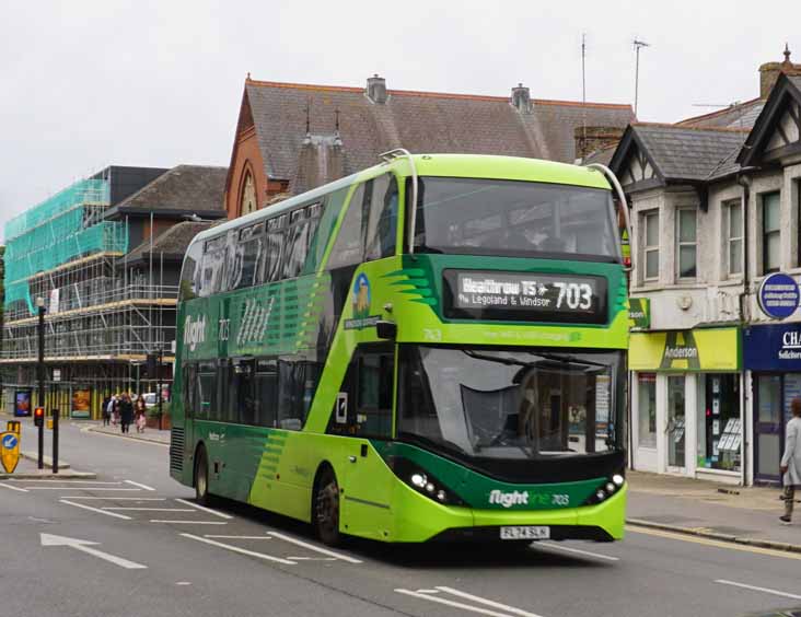 Reading Buses Alexander Dennis Enviro400CITY 743 Flightline